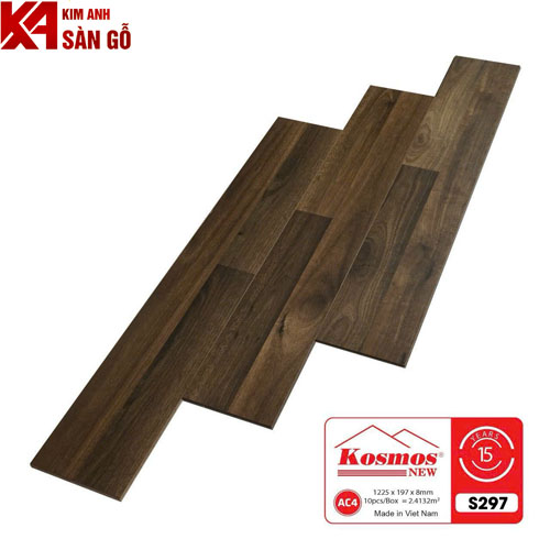 Sàn Gỗ Công Nghiệp 8MM KOSMOS-S297